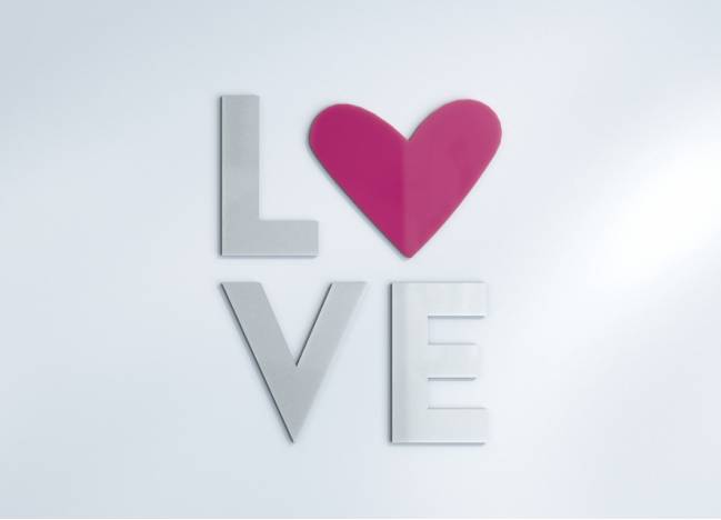 Déco murale Love