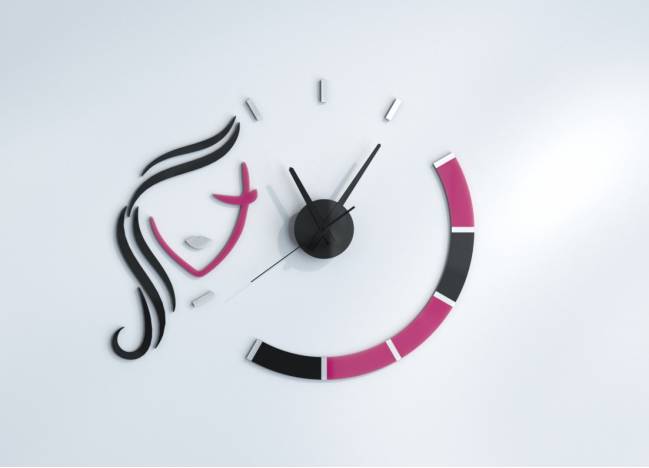 Wall Clocks Lady